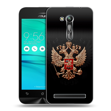 Силиконовый чехол на ASUS ZenFone Go 4.5 ZB452KG с принтом Герб России