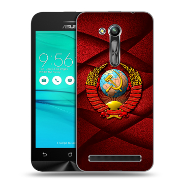 Силиконовый чехол на ASUS ZenFone Go 4.5 ZB452KG с принтом Герб СССР