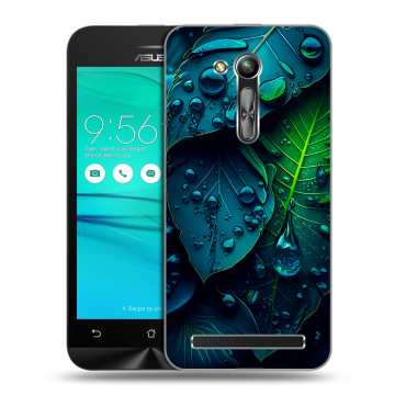 Силиконовый чехол на ASUS ZenFone Go 4.5 ZB452KG с принтом Листья