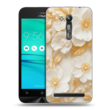 Силиконовый чехол на ASUS ZenFone Go 4.5 ZB452KG с принтом Цветы