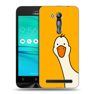 Силиконовый чехол на ASUS ZenFone Go 4.5 ZB452KG с принтом Утка