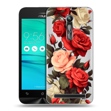 Силиконовый чехол на ASUS ZenFone Go 4.5 ZB452KG с принтом Розы