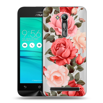 Силиконовый чехол на ASUS ZenFone Go 4.5 ZB452KG с принтом Розы