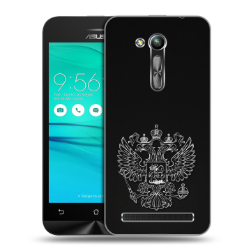 Силиконовый чехол на ASUS ZenFone Go 4.5 ZB452KG с принтом Герб России