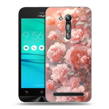 Силиконовый чехол на ASUS ZenFone Go 4.5 ZB452KG с принтом Розовые розы