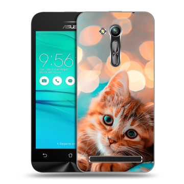 Силиконовый чехол на ASUS ZenFone Go 4.5 ZB452KG с принтом котик