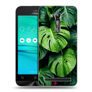 Силиконовый чехол на ASUS ZenFone Go 4.5 ZB452KG с принтом Листья