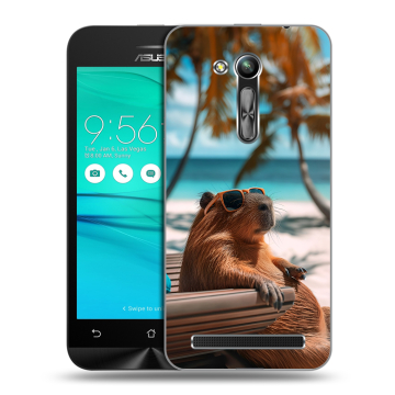 Силиконовый чехол на ASUS ZenFone Go 4.5 ZB452KG с принтом Капибара
