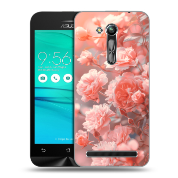 Силиконовый чехол на ASUS ZenFone Go 4.5 ZB452KG с принтом Розы цветы
