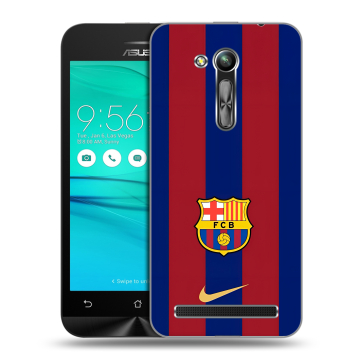 Силиконовый чехол на ASUS ZenFone Go 4.5 ZB452KG с принтом Барселона Barcelona