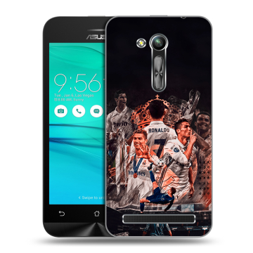 Силиконовый чехол на ASUS ZenFone Go 4.5 ZB452KG с принтом Реал Роналдо Real Ronaldo