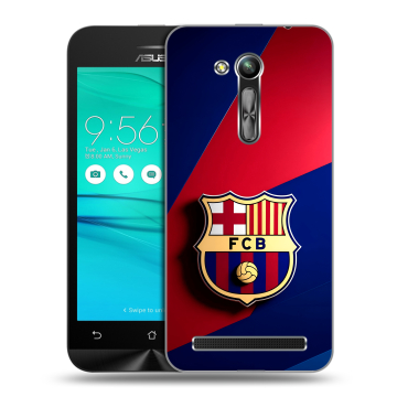 Силиконовый чехол на ASUS ZenFone Go 4.5 ZB452KG с принтом Барселона Barcelona