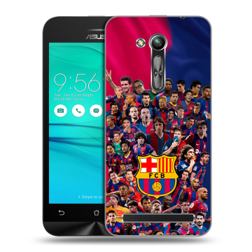Силиконовый чехол на ASUS ZenFone Go 4.5 ZB452KG с принтом Барселона Barcelona