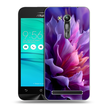 Силиконовый чехол на ASUS ZenFone Go 4.5 ZB452KG с принтом женский цветы
