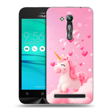 Силиконовый чехол на ASUS ZenFone Go 4.5 ZB452KG с принтом Единорог