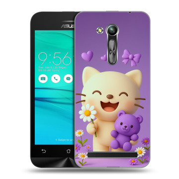 Силиконовый чехол на ASUS ZenFone Go 4.5 ZB452KG с принтом для девочек