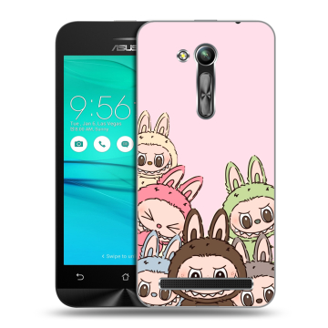 Силиконовый чехол на ASUS ZenFone Go 4.5 ZB452KG с принтом Лабубу