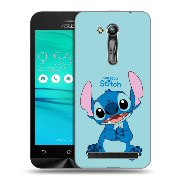 Силиконовый чехол на ASUS ZenFone Go 4.5 ZB452KG с принтом Лило и Стич