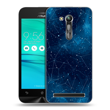 Силиконовый чехол на ASUS ZenFone Go 4.5 ZB452KG с принтом Космос звезды