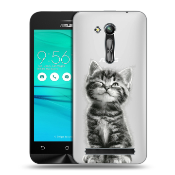 Силиконовый чехол на ASUS ZenFone Go 4.5 ZB452KG с принтом Котенок