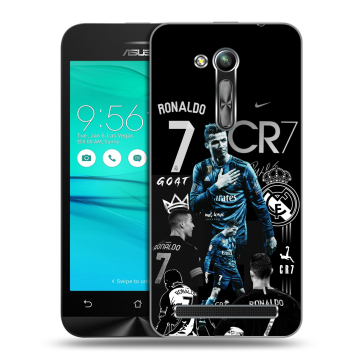 Силиконовый чехол на ASUS ZenFone Go 4.5 ZB452KG с принтом Реал Роналдо