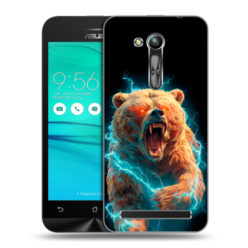 Силиконовый чехол на ASUS ZenFone Go 4.5 ZB452KG с принтом Медведь
