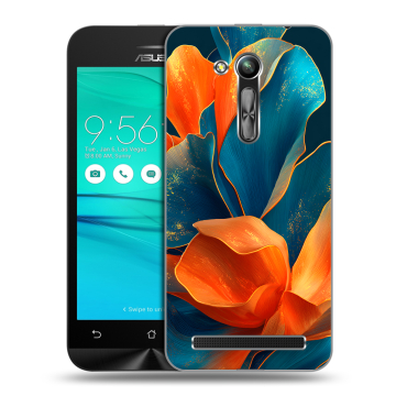 Силиконовый чехол на ASUS ZenFone Go 4.5 ZB452KG с принтом Цветы