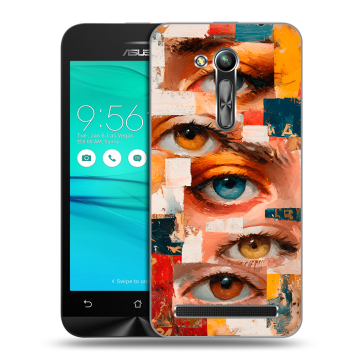 Силиконовый чехол на ASUS ZenFone Go 4.5 ZB452KG с принтом Модный принт