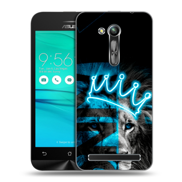 Силиконовый чехол на ASUS ZenFone Go 4.5 ZB452KG с принтом Король лев