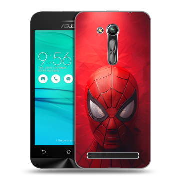 Силиконовый чехол на ASUS ZenFone Go 4.5 ZB452KG с принтом Spiderman Человек паук