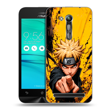 Силиконовый чехол на ASUS ZenFone Go 4.5 ZB452KG с принтом Naruto Наруто