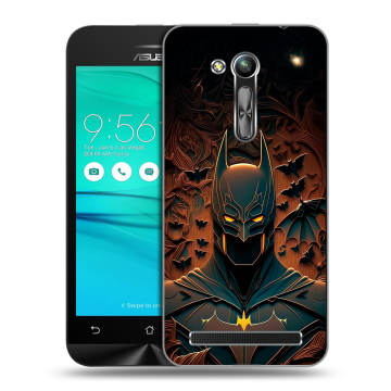 Силиконовый чехол на ASUS ZenFone Go 4.5 ZB452KG с принтом Batman Бэтмен