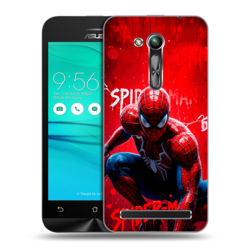 Силиконовый чехол на ASUS ZenFone Go 4.5 ZB452KG с принтом Spiderman Человек паук Силиконовый чехол на ASUS ZenFone Go 4.5 ZB452KG с принтом Spiderman Человек паук