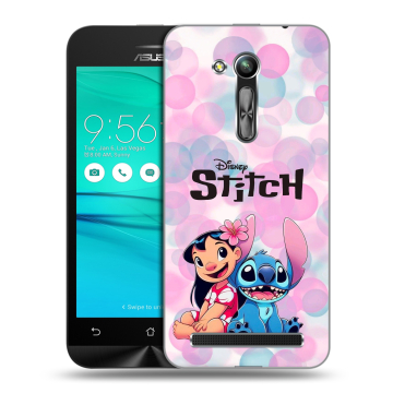 Силиконовый чехол на ASUS ZenFone Go 4.5 ZB452KG с принтом Лило и Стич
