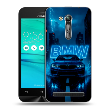 Силиконовый чехол на ASUS ZenFone Go 4.5 ZB452KG с принтом BMW БМВ