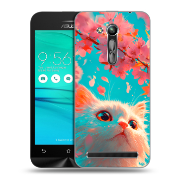 Силиконовый чехол на ASUS ZenFone Go 4.5 ZB452KG с принтом Красивый кот