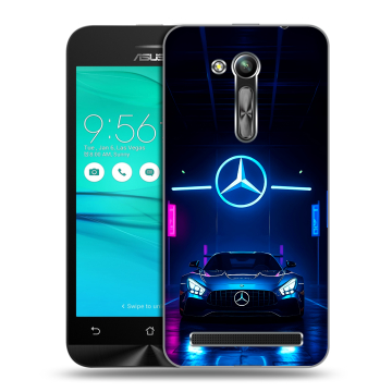 Силиконовый чехол на ASUS ZenFone Go 4.5 ZB452KG с принтом Mercedes Мерседес