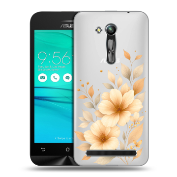 Силиконовый чехол на ASUS ZenFone Go 4.5 ZB452KG с принтом для девушки