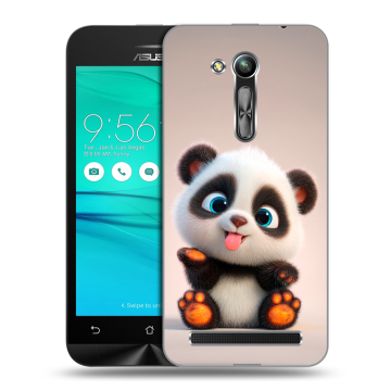 Силиконовый чехол на ASUS ZenFone Go 4.5 ZB452KG с принтом милая панда