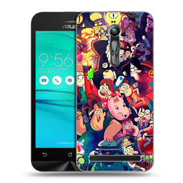 Силиконовый чехол на ASUS ZenFone Go 4.5 ZB452KG с принтом Gravity Falls Гравити Фолз