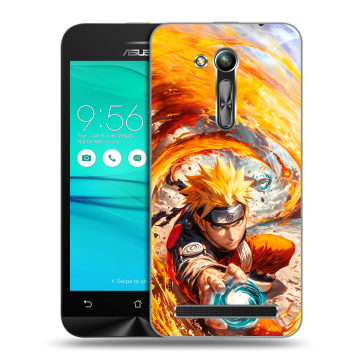 Силиконовый чехол на ASUS ZenFone Go 4.5 ZB452KG с принтом Аниме Наруто Naruto