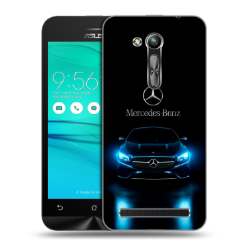 Силиконовый чехол на ASUS ZenFone Go 4.5 ZB452KG с принтом Mercedes Мерседес