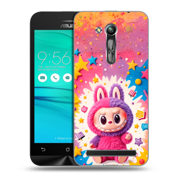 Силиконовый чехол на ASUS ZenFone Go 4.5 ZB452KG с принтом Labubu Лабубу
