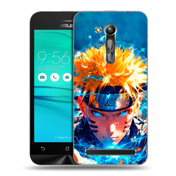 Силиконовый чехол на ASUS ZenFone Go 4.5 ZB452KG с принтом Аниме Наруто Naruto