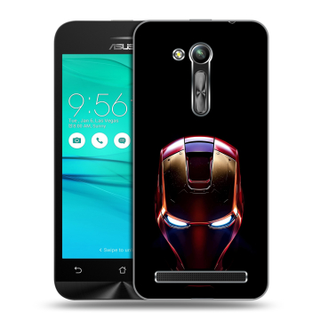 Силиконовый чехол на ASUS ZenFone Go 4.5 ZB452KG с принтом IronMan Железный человек