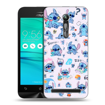 Силиконовый чехол на ASUS ZenFone Go 4.5 ZB452KG с принтом Лило и Стич