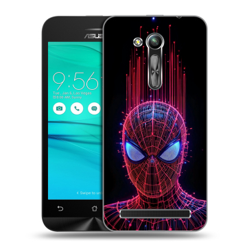Силиконовый чехол на ASUS ZenFone Go 4.5 ZB452KG с принтом Spiderman Человек паук