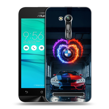 Силиконовый чехол на ASUS ZenFone Go 4.5 ZB452KG с принтом BMW БМВ