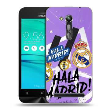 Силиконовый чехол на ASUS ZenFone Go 4.5 ZB452KG с принтом Real Madrid Реал Мадрид