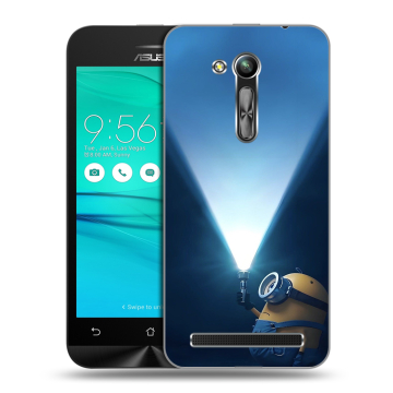 Силиконовый чехол на ASUS ZenFone Go 4.5 ZB452KG с принтом Миньоны